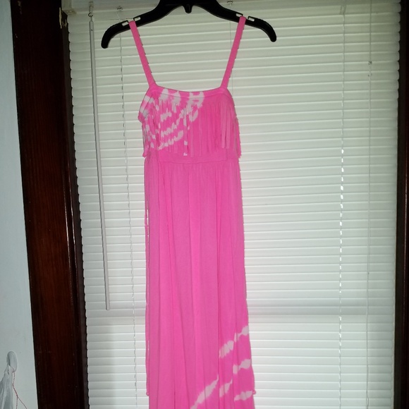 ladies pink summer dresses